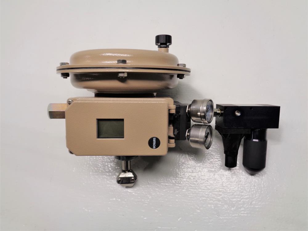 Samson 3277 Pneumatic Actuator with Positioner Switch 3730-3